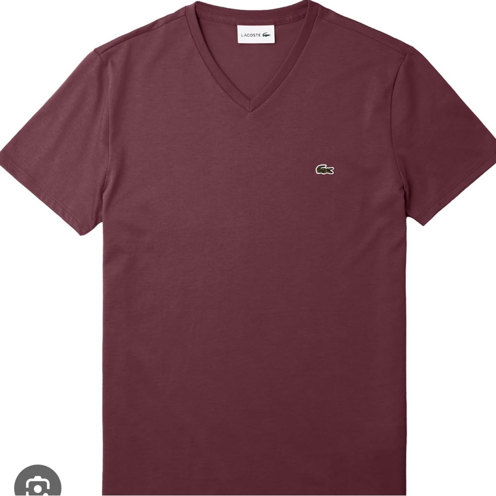 Lacoste Pima cotton v neck men’s